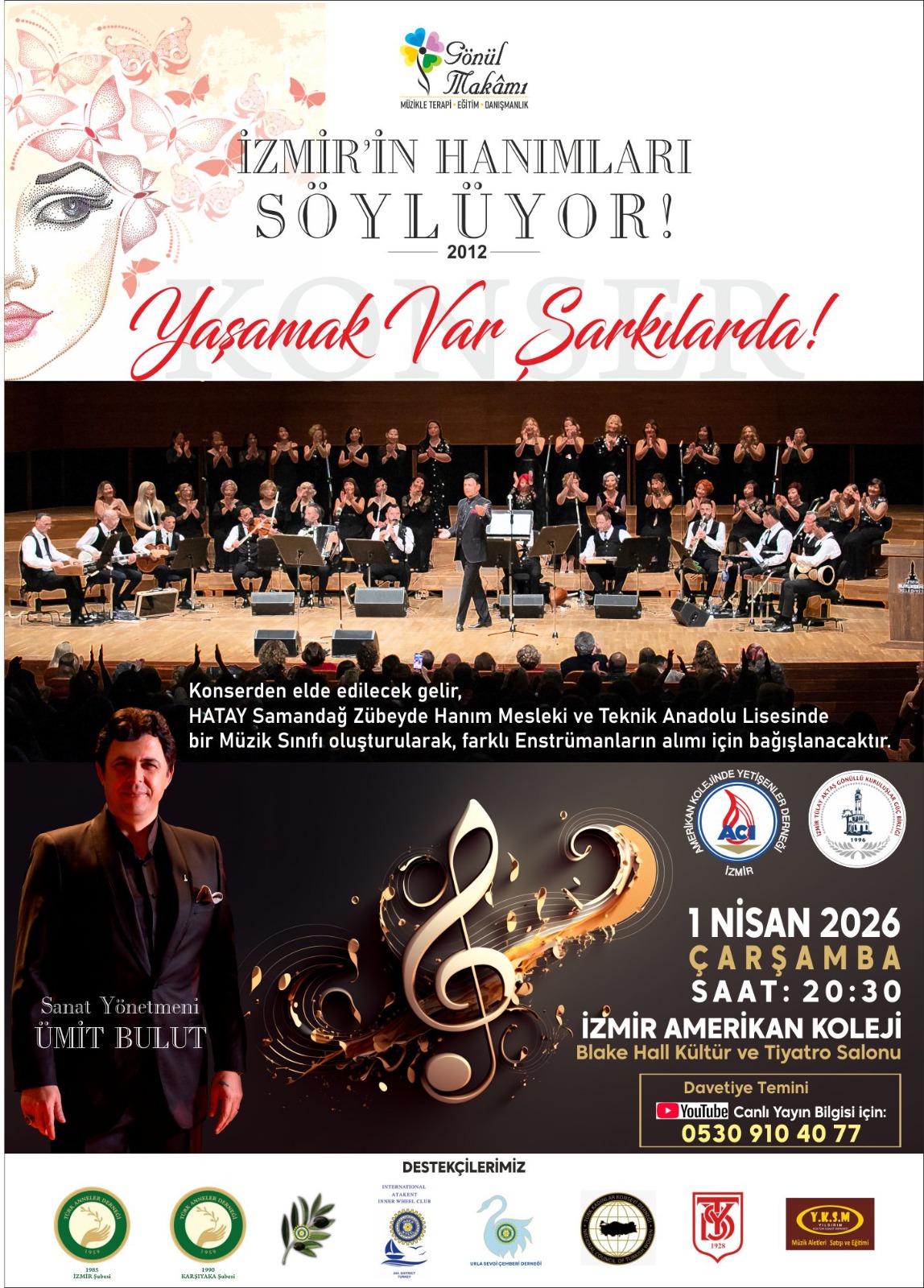 TAGKGB konser etkinliğinden bir kare
