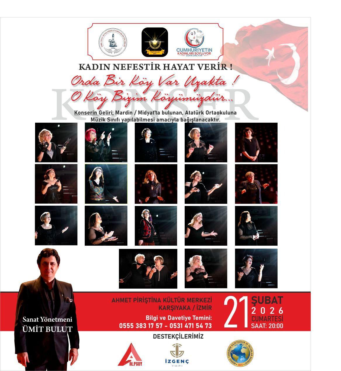 TAGKGB konser etkinliğinden bir kare